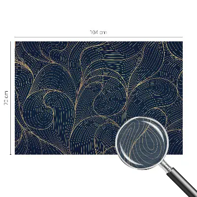 Papier peint photographique sur tissu non tissé Motif ondulé