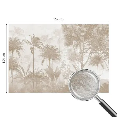 Papier peint photo grand format pour le mur paysage tropical