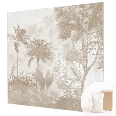 Papier peint photo grand format pour le mur paysage tropical