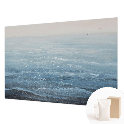 Papier peint chambre moderne avec un motif apaisant
