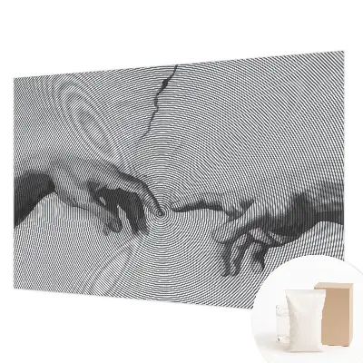 Papier peint photographique intissé mains hypnotiques