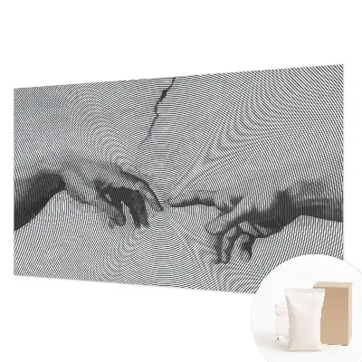 Papier peint photographique intissé mains hypnotiques