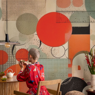 Papier peint panoramique sur mesure Farebná abstrakcia