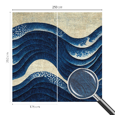 Papier peint panoramique moderne Oceánske formy