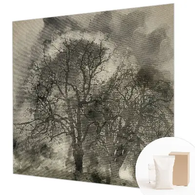 Papier peint photographique sur tissu non tissé Arbres mystérieux