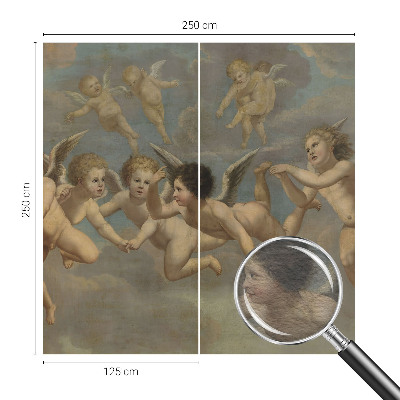 Papier peint panoramique haut de gamme Anjelské postavy