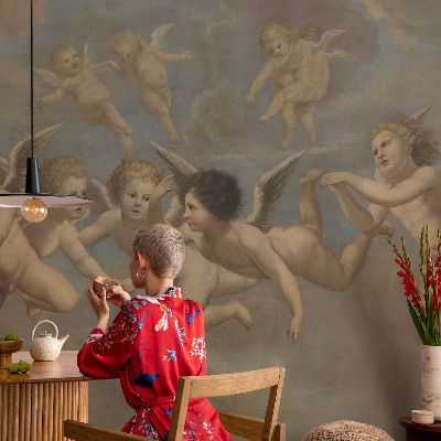 Papier peint panoramique haut de gamme Anjelské postavy