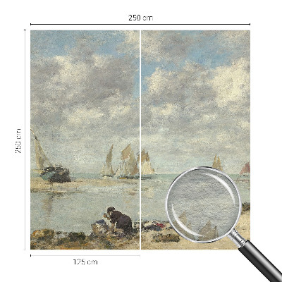 Papier peint panoramique facile à poser avec des scènes marines