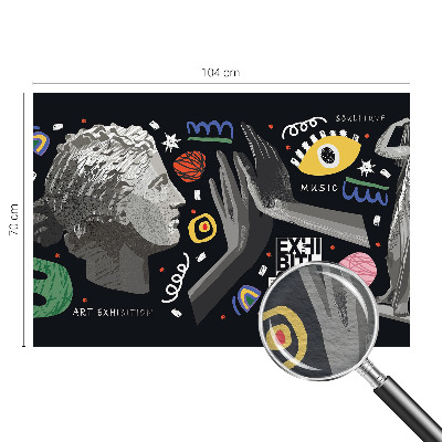 Papier peint panoramique de haute qualité Farebná výstava