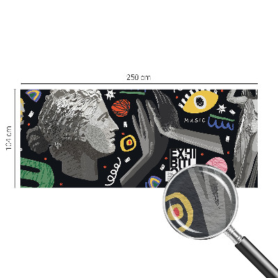 Papier peint panoramique de haute qualité Farebná výstava