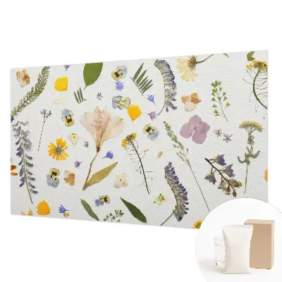 Papier peint photographique intissé fleurs printanières