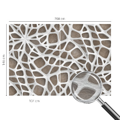 Décoration murale panoramique intissé Čipkovaná sieť