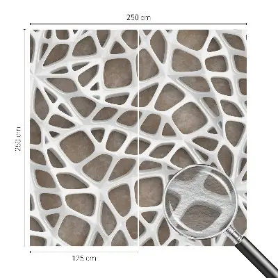 Papier peint photo grand format pour le mur Filet de dentelle