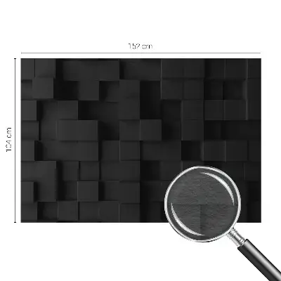 Papier peint photographique sur tissu non tissé Cubes tridimensionnels