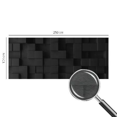 Papier peint photographique sur tissu non tissé Cubes tridimensionnels