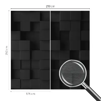 Papier peint photographique sur tissu non tissé Cubes tridimensionnels