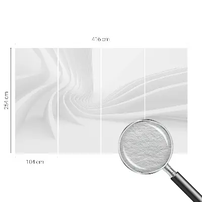 Papier peint intissé Lignes ondulées
