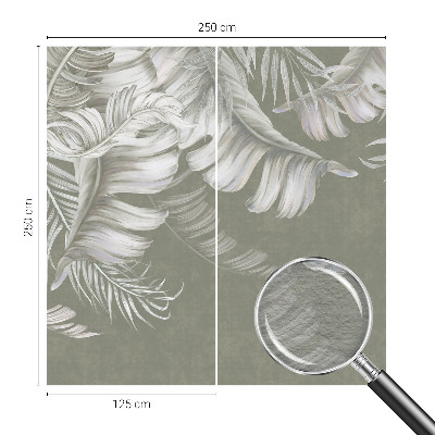 Poster mural panoramique Jemné listy