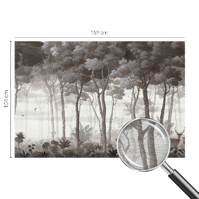 Papier peint salon moderne Lesná mágia