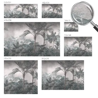 Papier peint photo sur tissu non tissé Nature exotique