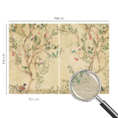 Papier peint panoramique haut de gamme Kvetinové akcenty