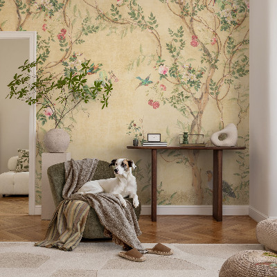 Papier peint panoramique haut de gamme Kvetinové akcenty