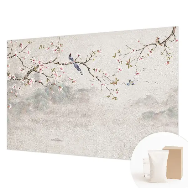 Papier peint intissé paysage oriental