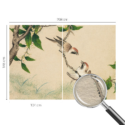 Papier peint panoramique de haute qualité Klasické duo