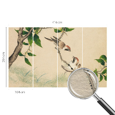 Papier peint panoramique de haute qualité Klasické duo