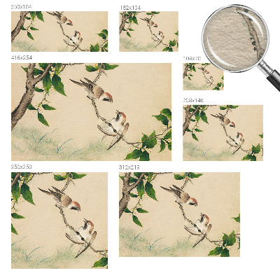 Papier peint panoramique de haute qualité Klasické duo