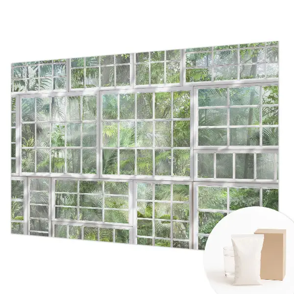 Papier peint photo sur tissu non tissé Forêt verte