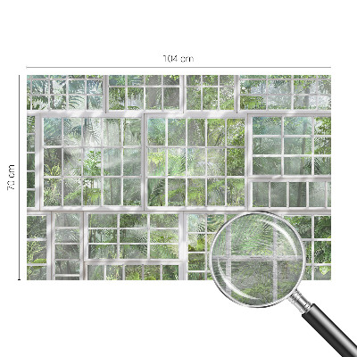 Papier peint photo intissé Zelený les