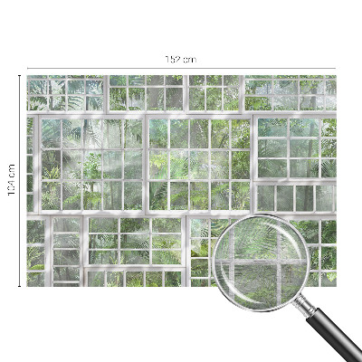 Papier peint photo intissé Zelený les