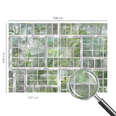 Papier peint photo intissé Zelený les