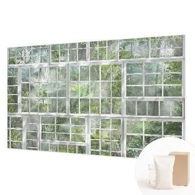 Papier peint photo sur tissu non tissé Forêt verte