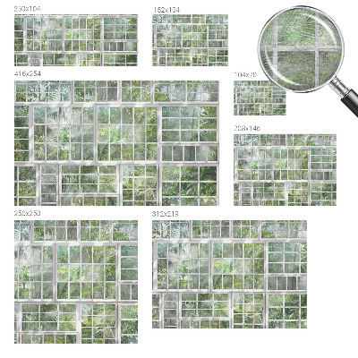 Papier peint photo intissé Zelený les