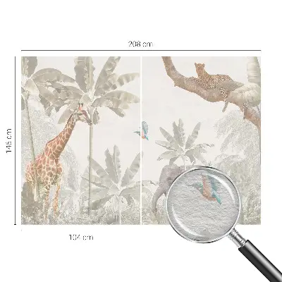 Papier peint photographique intissé oasis tropicale