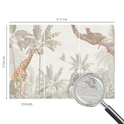 Papier peint photographique intissé oasis tropicale