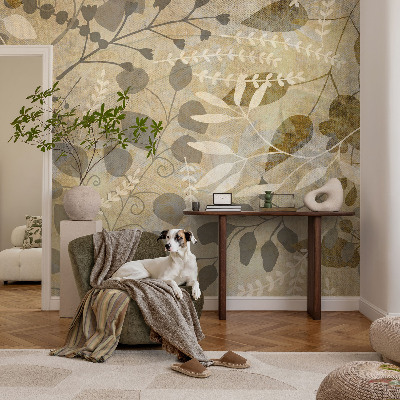 Papier peint photo Listy vetvičky