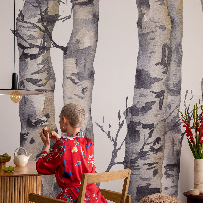 Tapisserie murale Osikový les