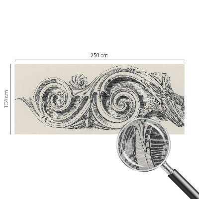 Poster mural panoramique Rastlinná ozdoba