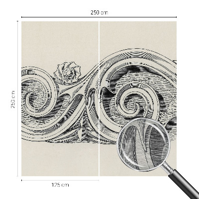 Poster mural panoramique Rastlinná ozdoba