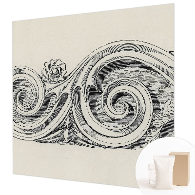 Poster mural panoramique Rastlinná ozdoba