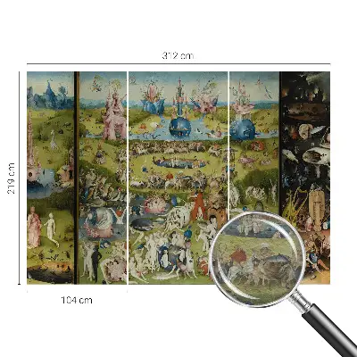 Papier peint chambre moderne avec le motif « Jardin secret »