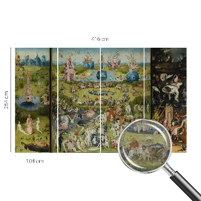 Papier peint chambre moderne avec le motif « Jardin secret »