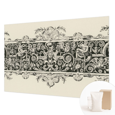 Tapisserie panoramique avec des motifs mythologiques
