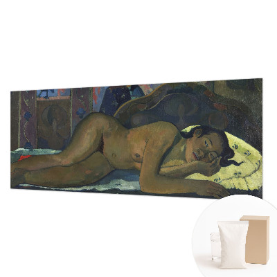 Papier peint panoramique intissé moderne avec un motif exotique adapté à une chambre