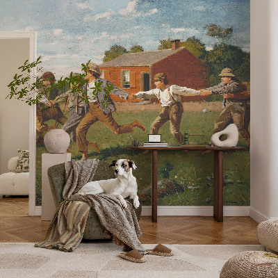 Papier peint panoramique salon Radostná zábava