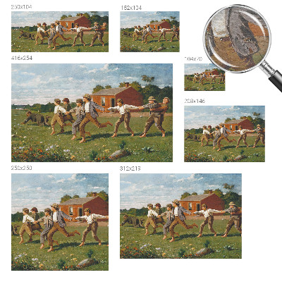 Papier peint panoramique salon Radostná zábava