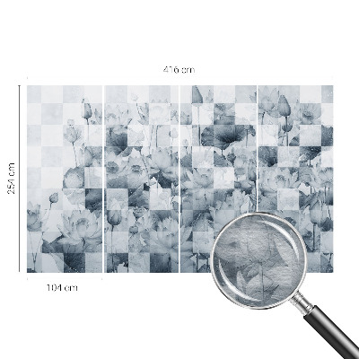 Papier peint panoramique enfant Lotosové kvety